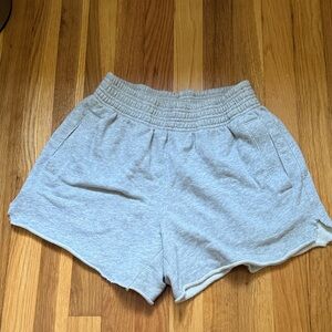 Aerie Light Gray Women's Athletic Shorts